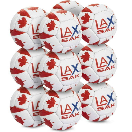 Canada Lacrosse Sak Balls, 12 Pack