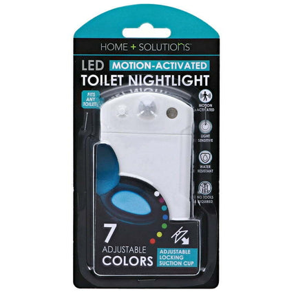 Home+Solutions Motion-Activated LED Toilet Nightlight