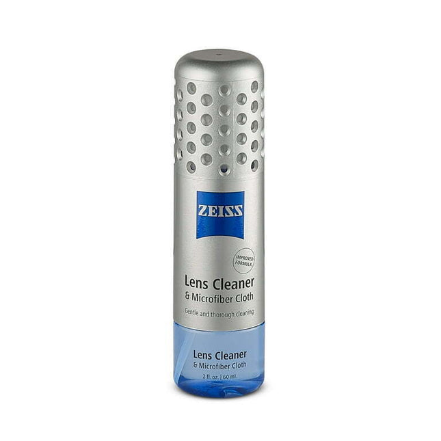 ZEISS Gentle Cleaning Lens Cleaner Spray Kit, Includes Microfiber Cloth, 2 fl oz
