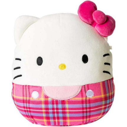 Squishmallows 6.5" Hello Kitty Plaid