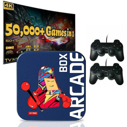 Arcade Box 33000+ Super Game Console for PS1/DC/N64, 64GB