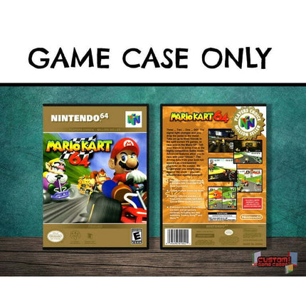 Mario Kart 64 (PC) | (N64DG-V) Nintendo 64 - Game Case Only - No Game