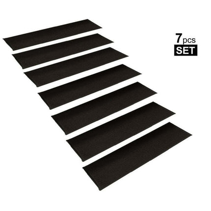 StepBasic Non-Slip Rubber Backing Resistant Carpet Stair Gripper Set of 7