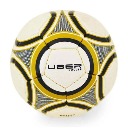 Uber Soccer Skills Mini Soccer Ball Gold and Black