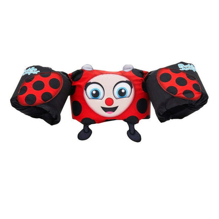 Stearns Original Puddle Jumper Kids 3D Costume Jacket (33-55 lbs.), Ladybug Red