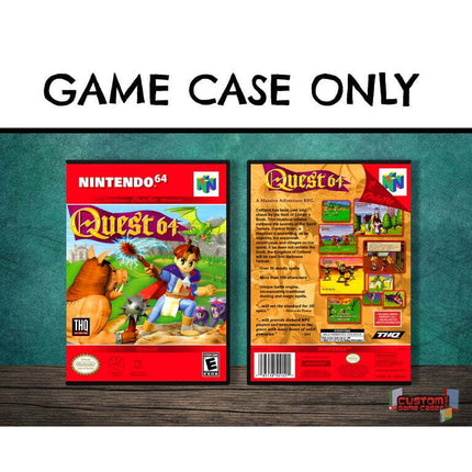 Quest 64 | (N64DG-V) Nintendo 64 - Game Case Only - No Game