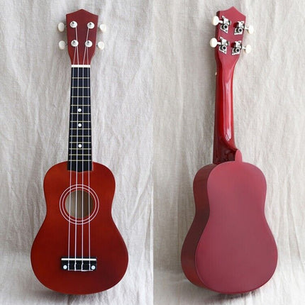 Kids Children's Dark Brown Guitar Smooth Finish Playable Quality Quick to Ship