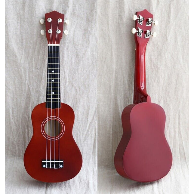 Kids Children's Dark Brown Guitar Smooth Finish Playable Quality Quick to Ship