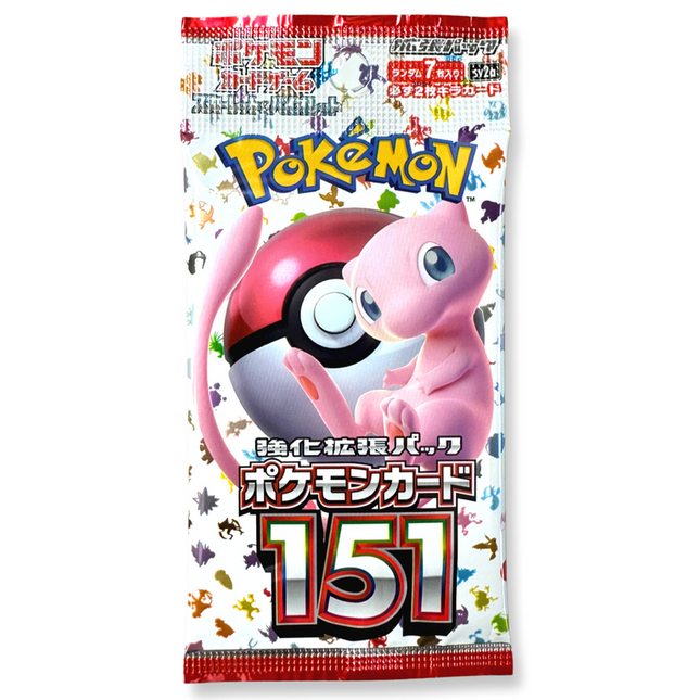 Pokemon Card Scarlet & Violet Booster Pack 151 sv2a Japanese Pokemon TCG