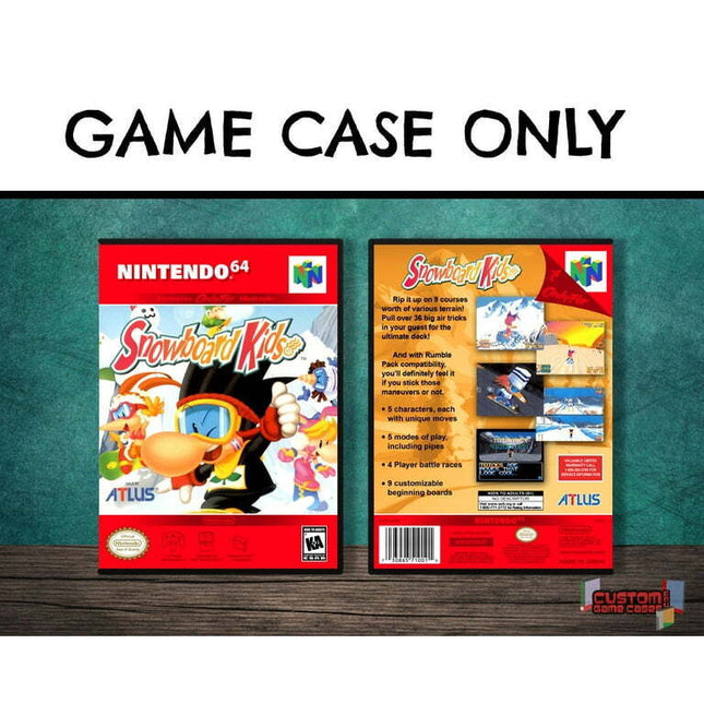 Snowboard Kids | (N64DG-V) Nintendo 64 - Game Case Only - No Game