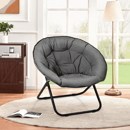 Grezone Folding Saucer Moon Chair