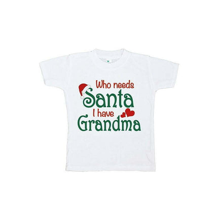 Custom Party Shop Youth Who Needs Santa Christmas T-shirt - XL (18-20) T-shirt
