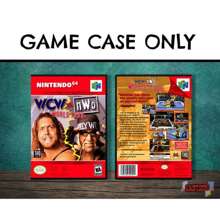 WCW vs NWO: World Tour | (N64DG-V) Nintendo 64 - Game Case Only - No Game