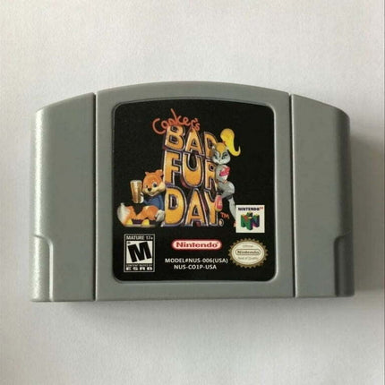 Conker's Bad Fur Day N64 Game,US Version