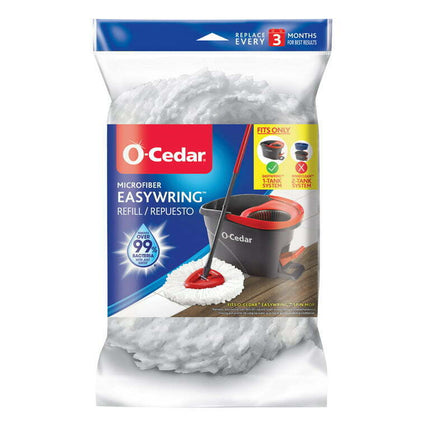 O-Cedar EasyWring™ Spin Mop Refill, Removes 99% of Bacteria
