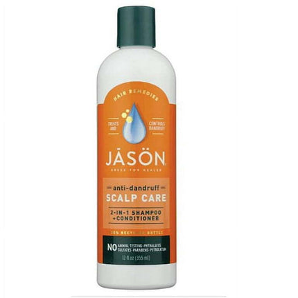 Jason Dandruff Relief Treatment 2 in 1 Shampoo + Conditioner, 12 fl oz