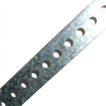 Boltmaster 11142 2.38 x 36 in. 18GA Plated Slotted Steel Strapping
