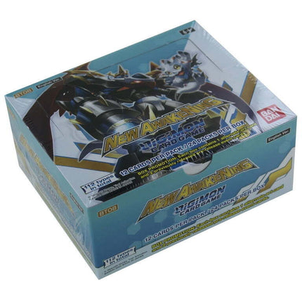 BANDAI Digimon Card Game Box BT08 New Hero