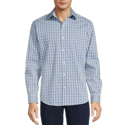 George Men's Classic Dress Shirt with Long Sleeves, Sizes S-3XL