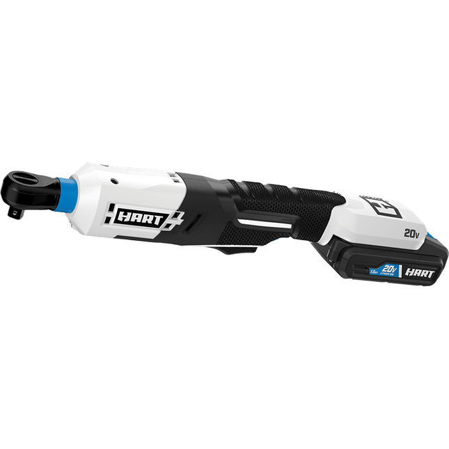 HART 20-Volt 3/8-inch Battery-Powered Ratchet Kit, (1) 1.5Ah Lithium-Ion Battery