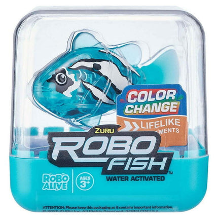 Robo Alive Electronic Interactive Fish Teal