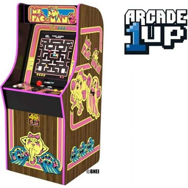 ARCADE1UP Ms. Pac Man 40th Anniversary Classic 10 in 1 Coin Arcade Machine