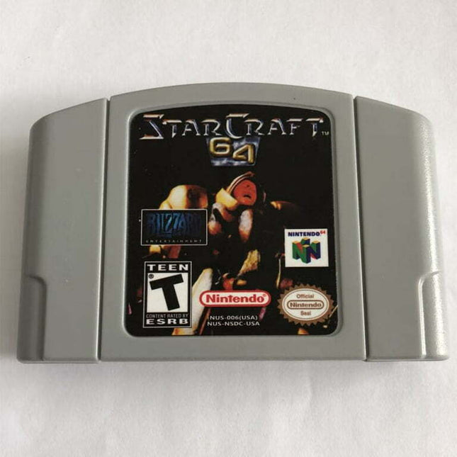 Starcraft 64 N64 Game,US Version