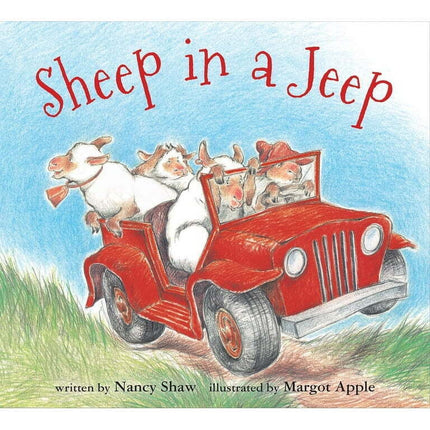 Sheep in a Jeep: Sheep in a Jeep Board Book (Board Book)