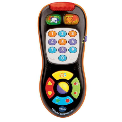VTech Click and Count Remote Toy, Great Pretend Play Gift for Baby