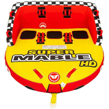 Airhead Airhead Super Mable HD, Red/Yellow, 3 Rider