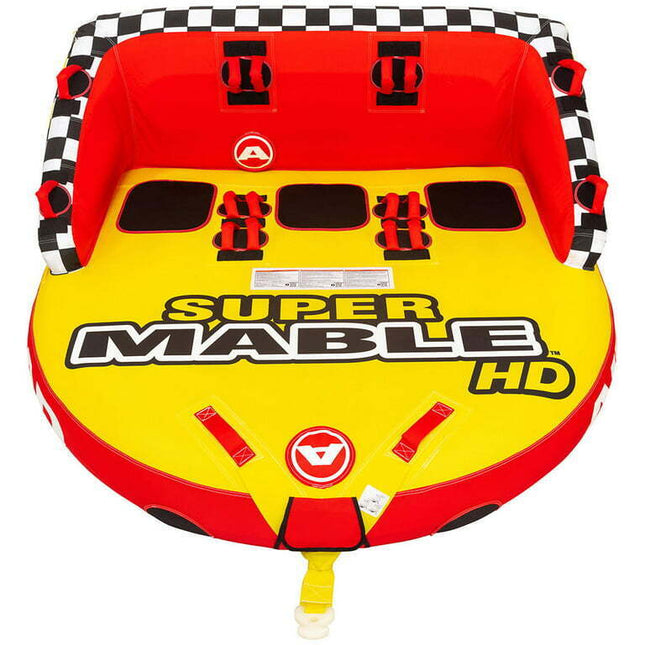 Airhead Airhead Super Mable HD, Red/Yellow, 3 Rider