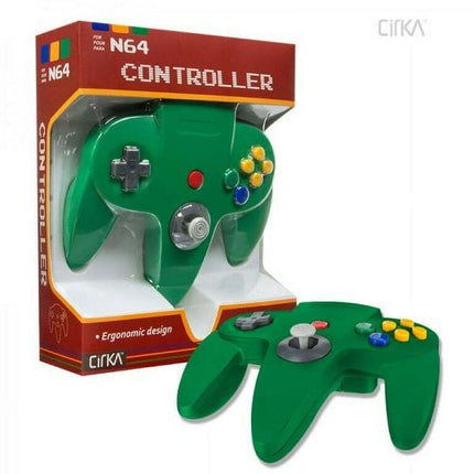 Cirka N64 Controller, Green - Nintendo 64