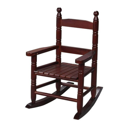 Giftmark  Child's Double Slat Back Rocking Chair Cherry