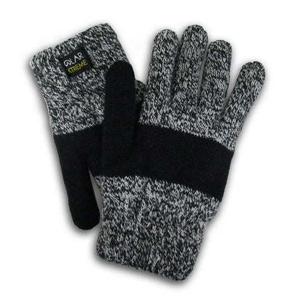 Polar Extreme Women's Thermal Insulated Super Warm Winter Gloves (Gray)