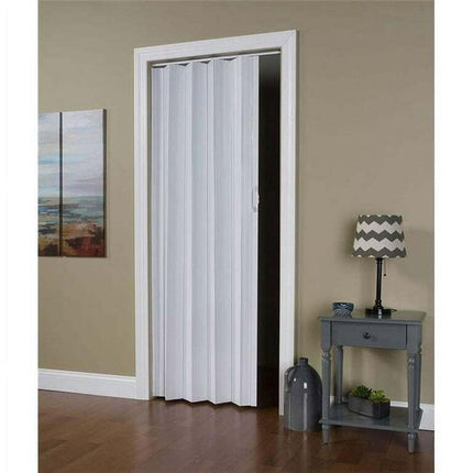 48 x 80 in. Via White Vinyl Folding Door