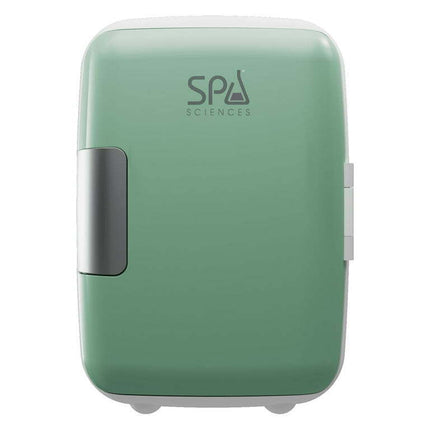 Spa Sciences COOL, Skincare Beauty Fridge with Warming Function, Green