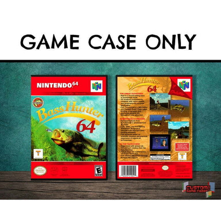 Bass Hunter 64 | (N64DG-V) Nintendo 64 - Game Case Only - No Game