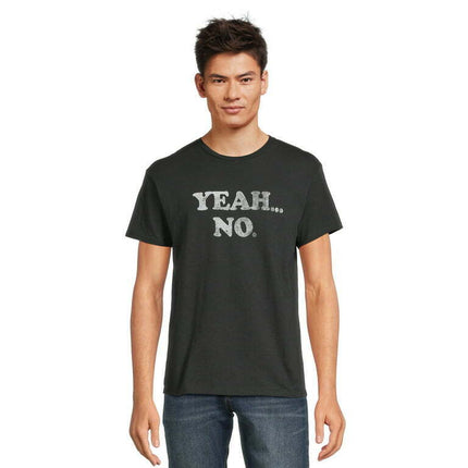 Humor Men's & Big Men's Yeah No Graphic T-Shirt, Sizes S-3XL