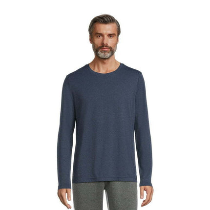 Athletic Works Men's Tri-Blend Active T-Shirt with Long Sleeves, Sizes S-3XL