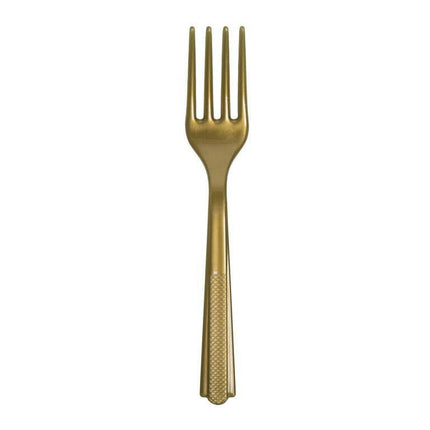 Way to Celebrate! Gold Plastic Forks, 24ct