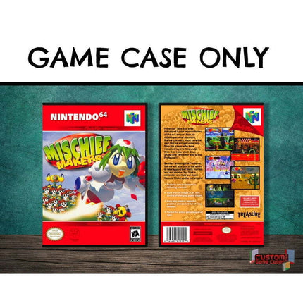 Mischief Makers | (N64DG-V) Nintendo 64 - Game Case