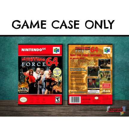 Fighting Force 64 | (N64DG-V) Nintendo 64 - Game Case Only - No Game