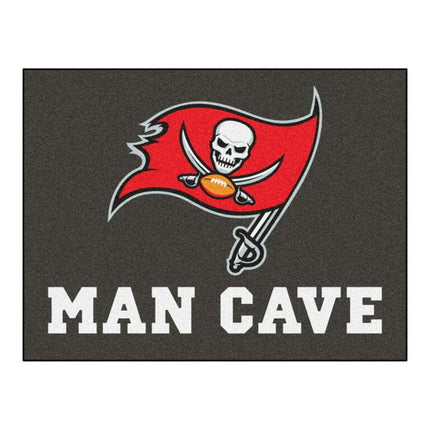 NFL - Tampa Bay Buccaneers Man Cave Starter Rug 19"x30"