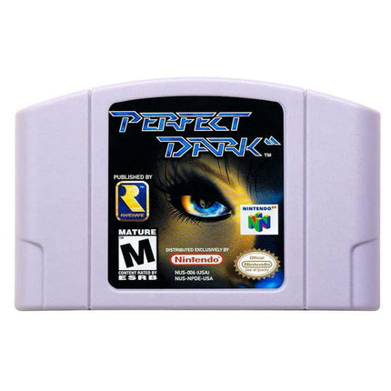 New N64 Games Cartridge Perfect Dark US Version NTSC For N64 Console Game Card