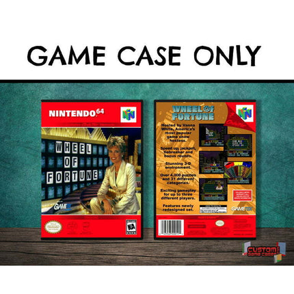 Wheel Of Fortune | (N64DG-V) Nintendo 64 - Game Case Only - No Game