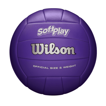Wilson Soft Play Volleyball Official Size, Purple