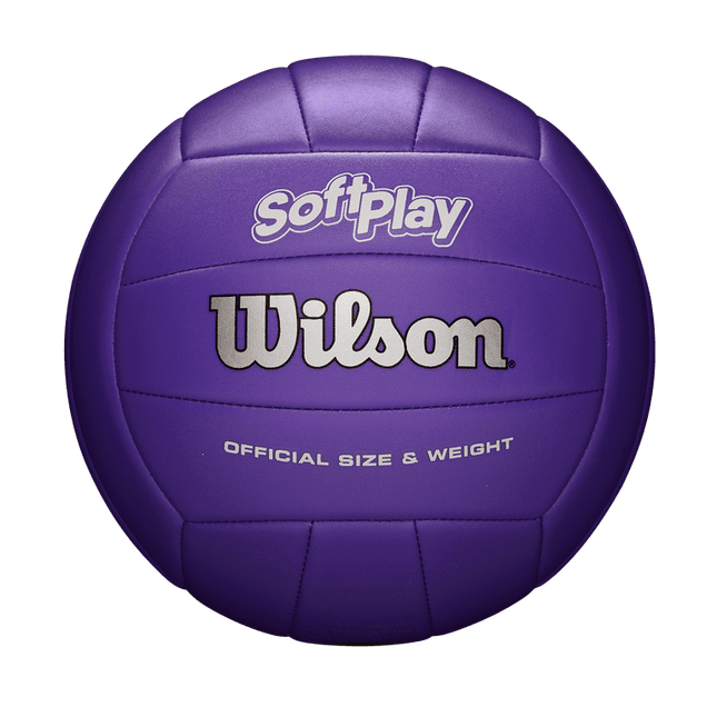 Wilson Soft Play Volleyball Official Size, Purple