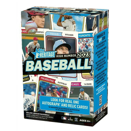 2023 Topps Heritage High Number Baseball Blaster Box Trading Cards