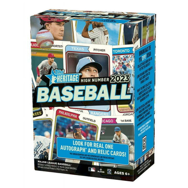 2023 Topps Heritage High Number Baseball Blaster Box Trading Cards