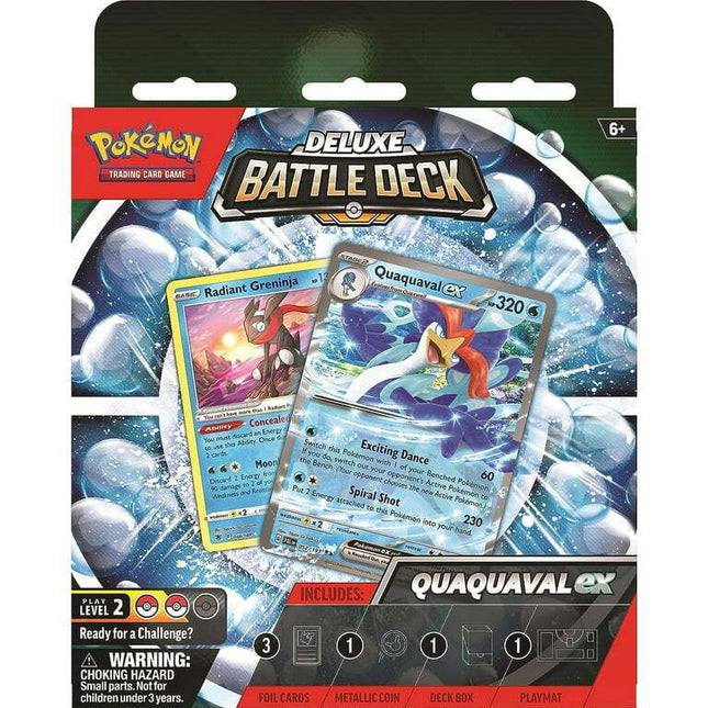 Pokemon TCG: Meowscarada/Quaquaval ex Deluxe Battle Deck (1 x RANDOM)